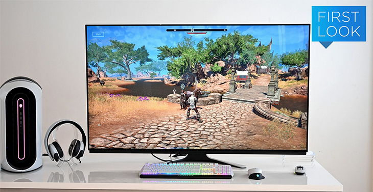 Dell ra mắt màn hình chơi game OLED 55 inch 4K đầu tiên trên thế giới